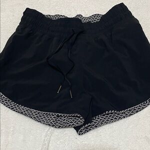 Lululemon Black and White Choose A Side Shorts